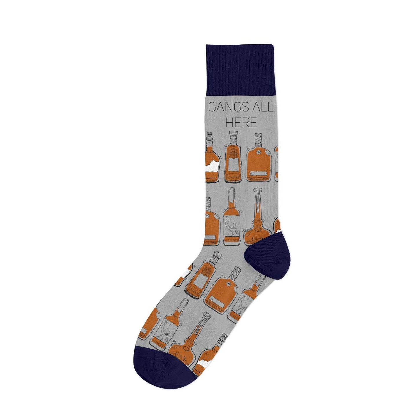 Barrel Down South: Gangs All Here Bourbon Whiskey Socks