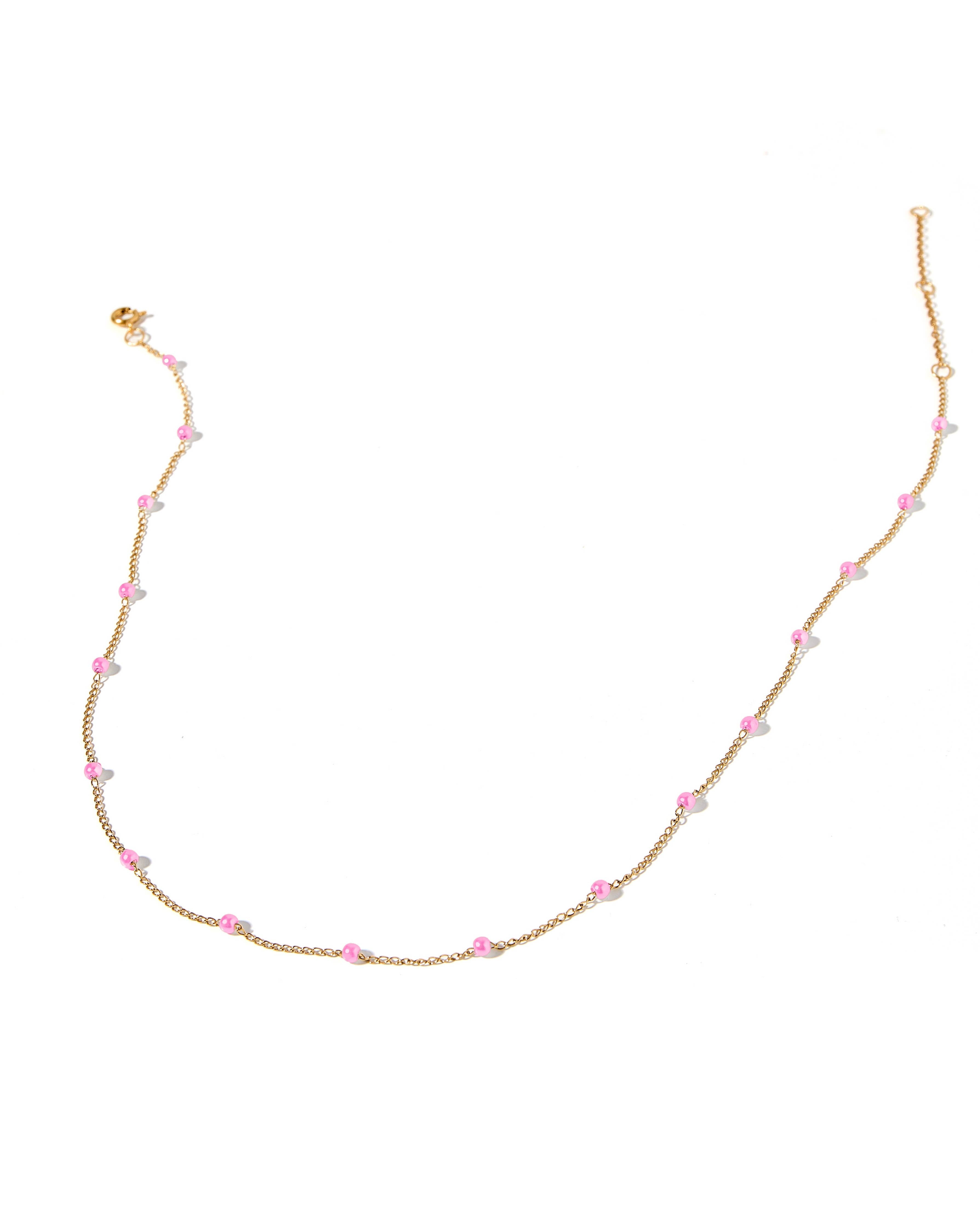 Necklace - Dabney Pink - Surprise Lily