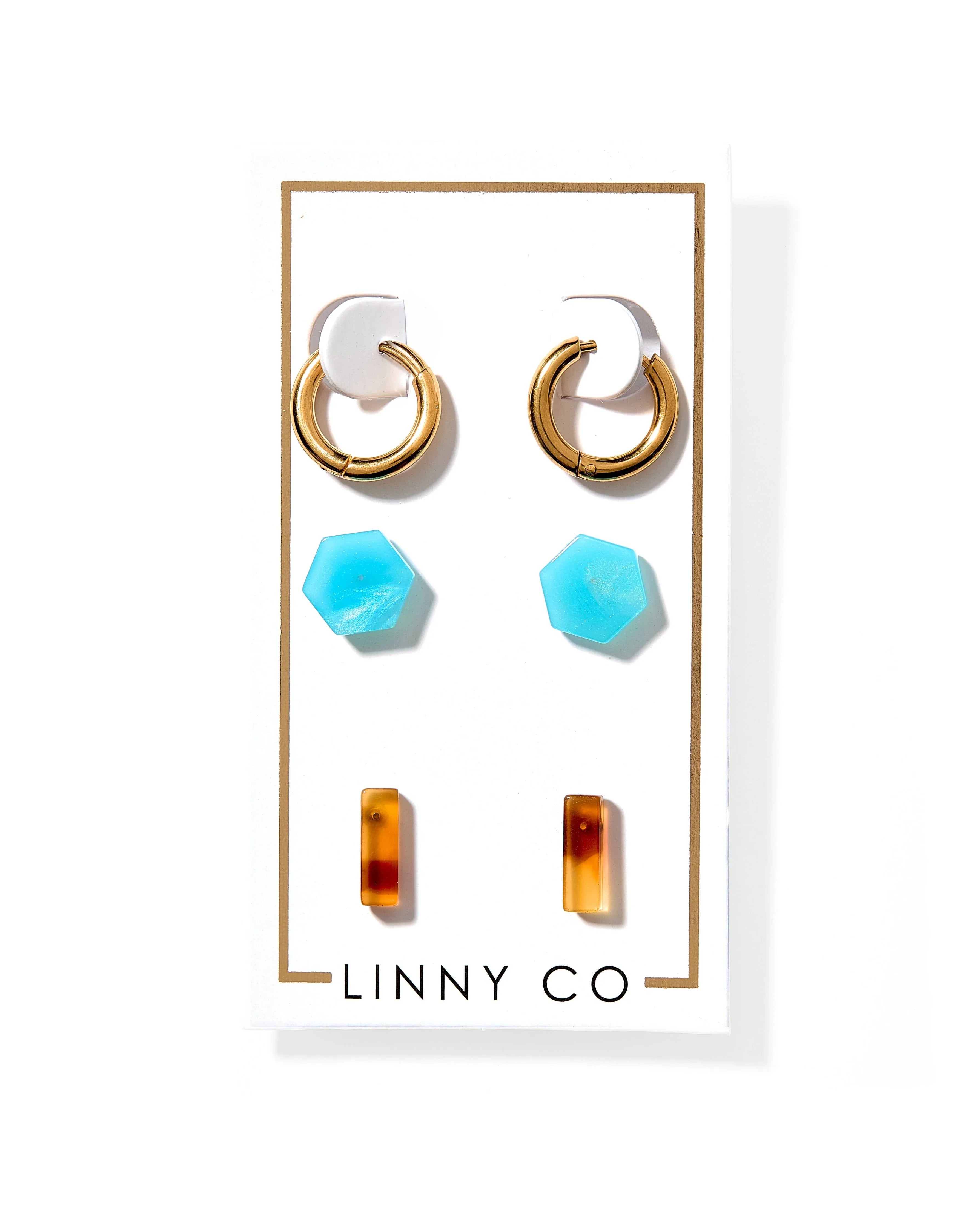 Perfect Trio Earring Set - Autumn - Surprise Lily