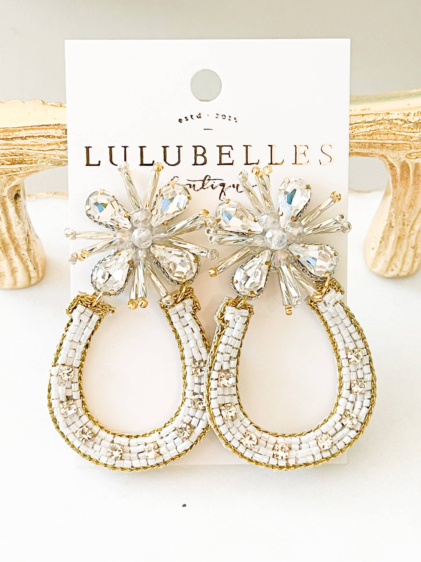 Derby Horseshoe Earrings