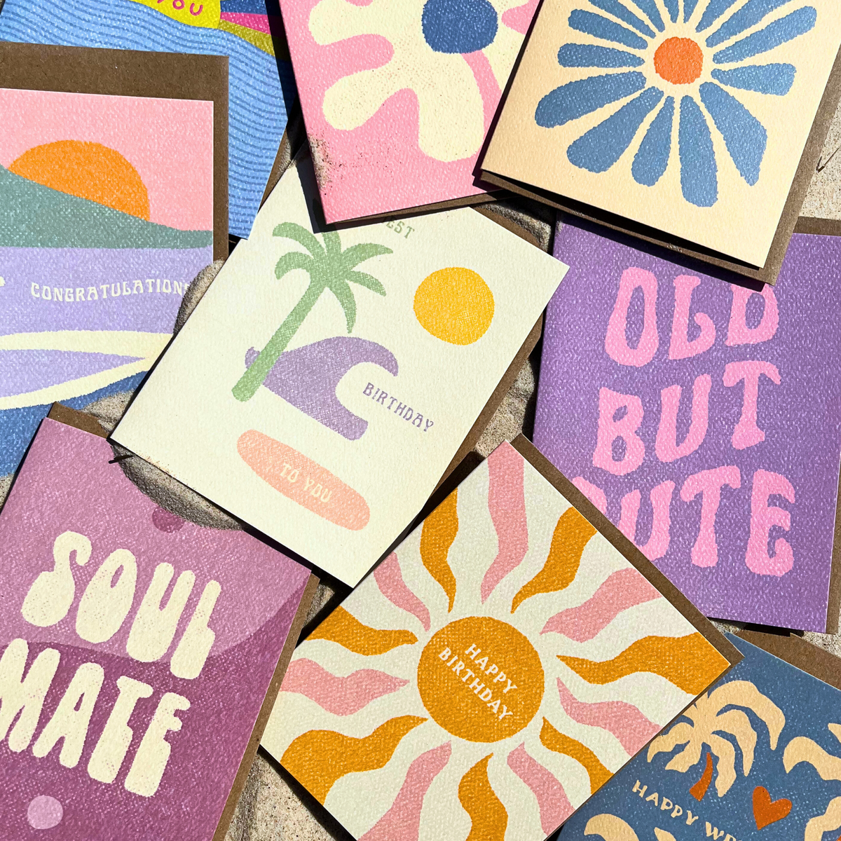 Thinking Of You Card | Sunshine Card | Everyday Card - Surprise Lily