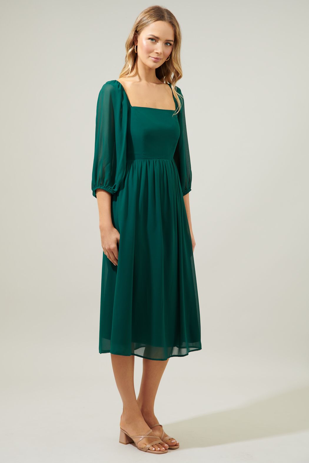 Emerald Green Dress