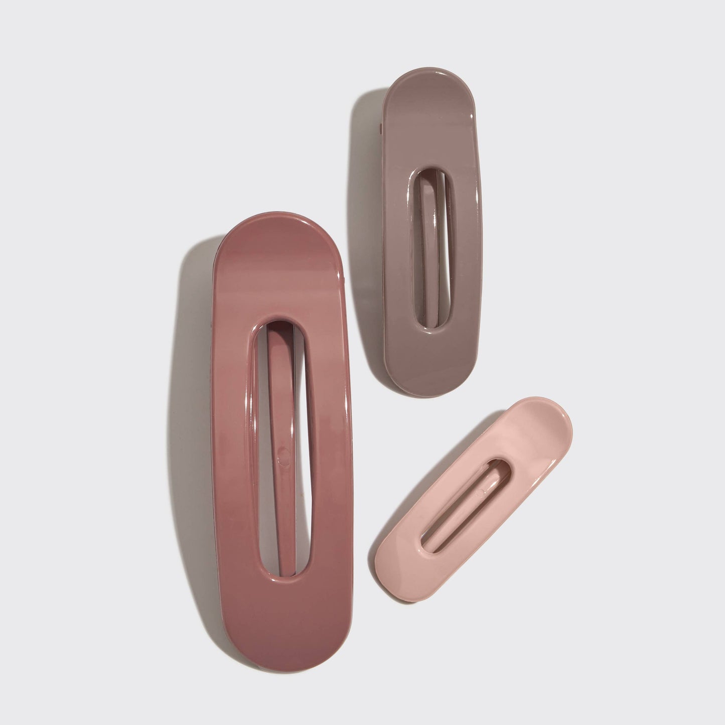 Kitsch Flat Lay Claw Clip 3pc Flat