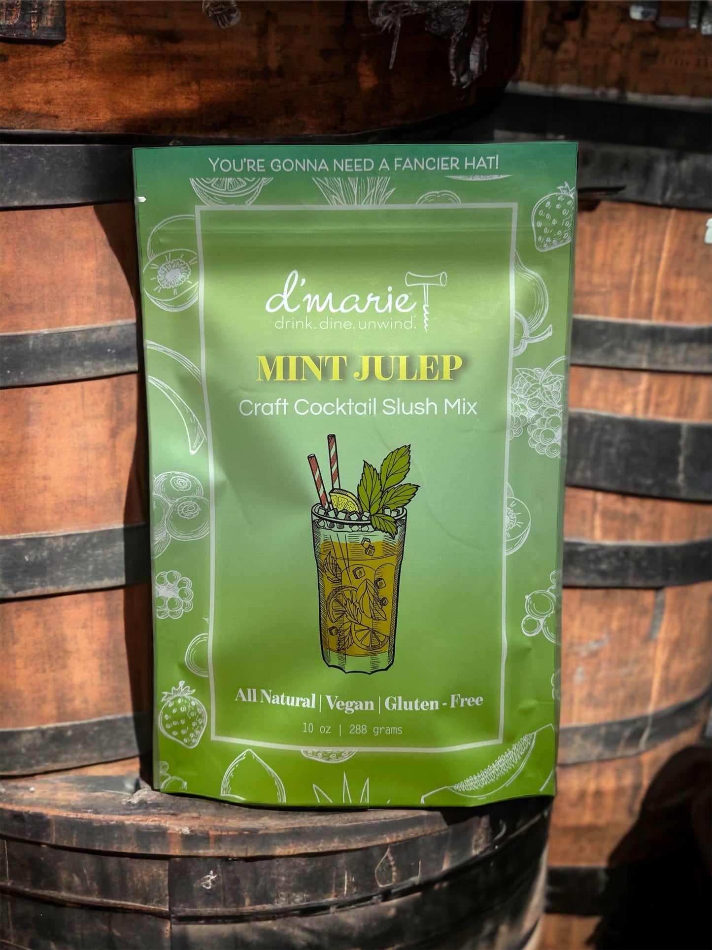 Mint Julep Cocktail Slush Mix