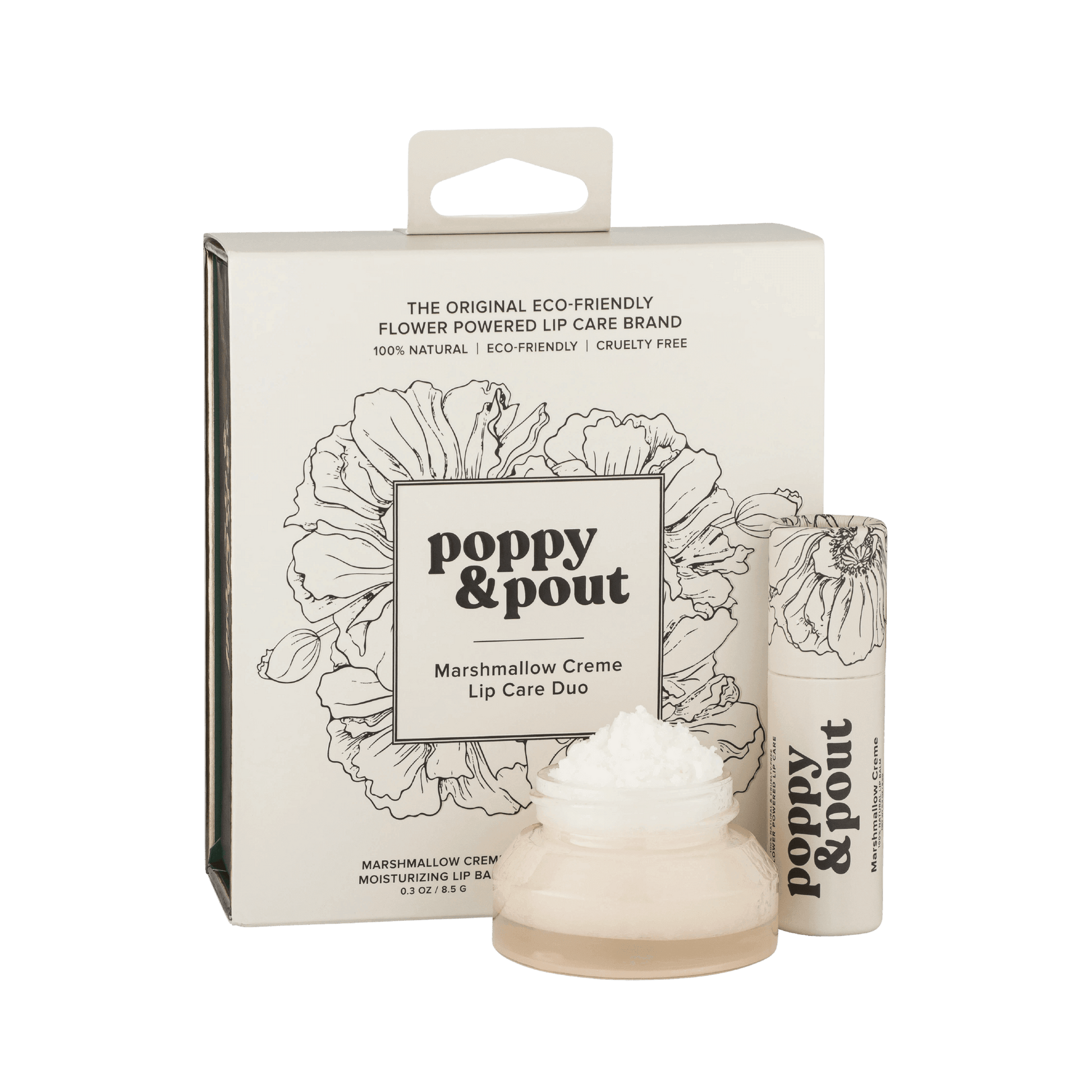 Lip Care Duo, Marshmallow Creme - Lip Set - Surprise Lily