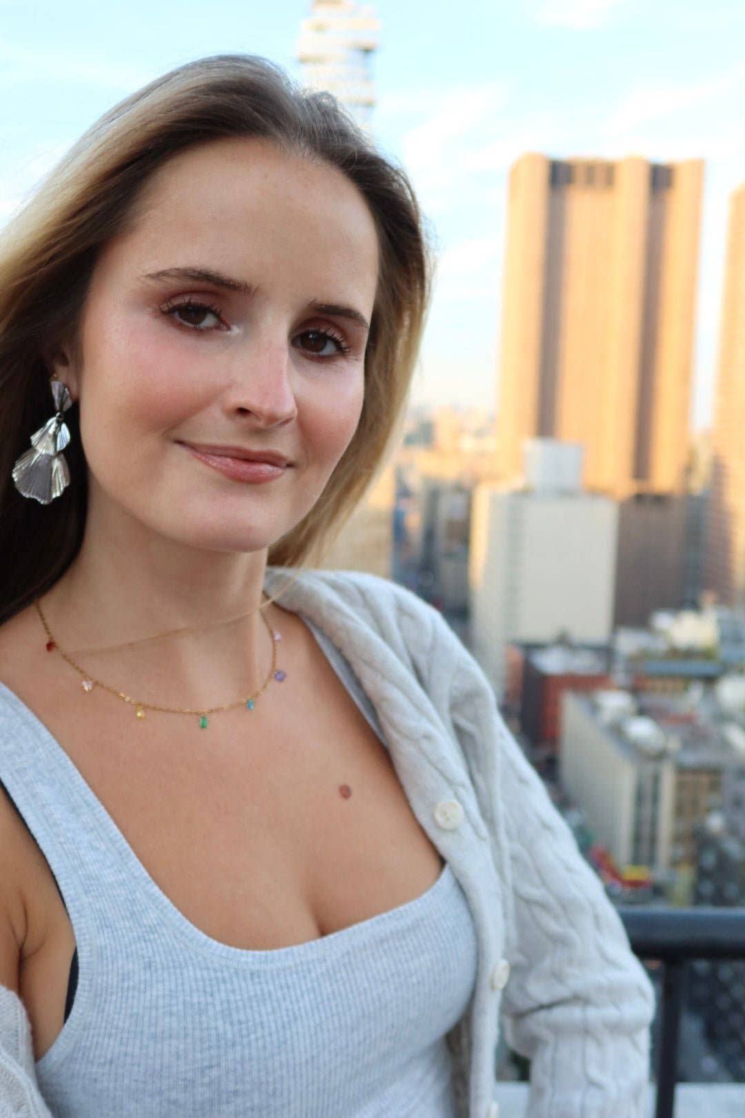 Wynn Statement Earrings Silver - Surprise Lily