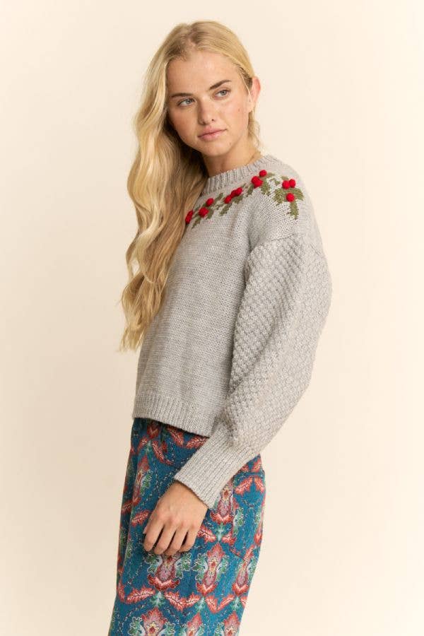 Holly Balloon Sleeve Sweater
