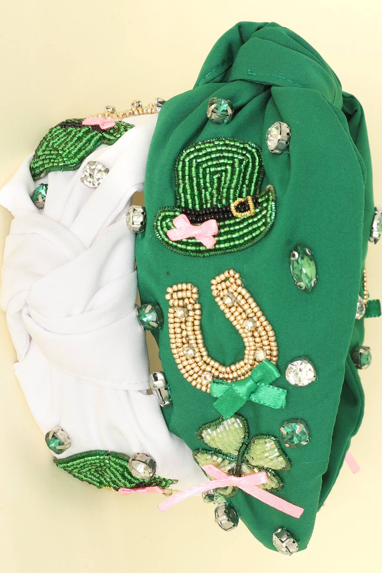 St. Patrick's Theme Top Knotted Headband