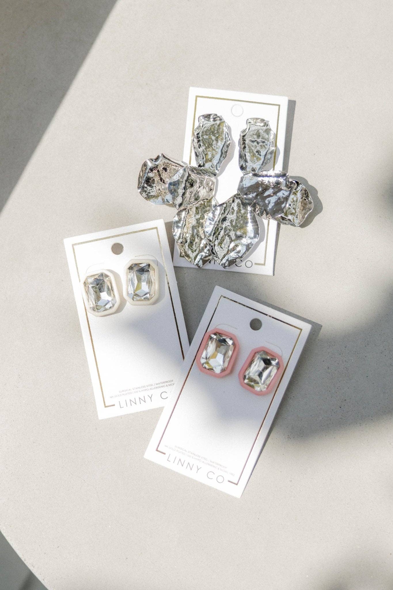 Eden Statement Earring - Silver - Surprise Lily