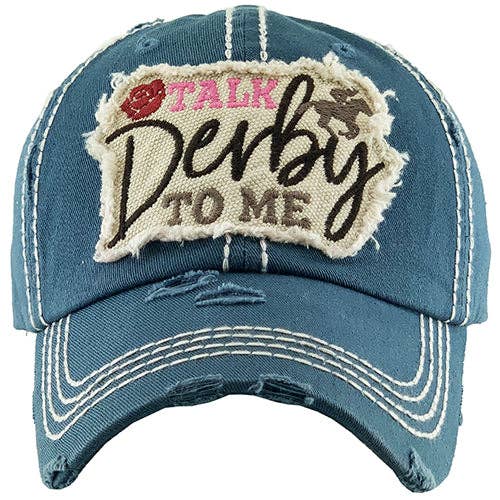 Talk Derby To Me Hat