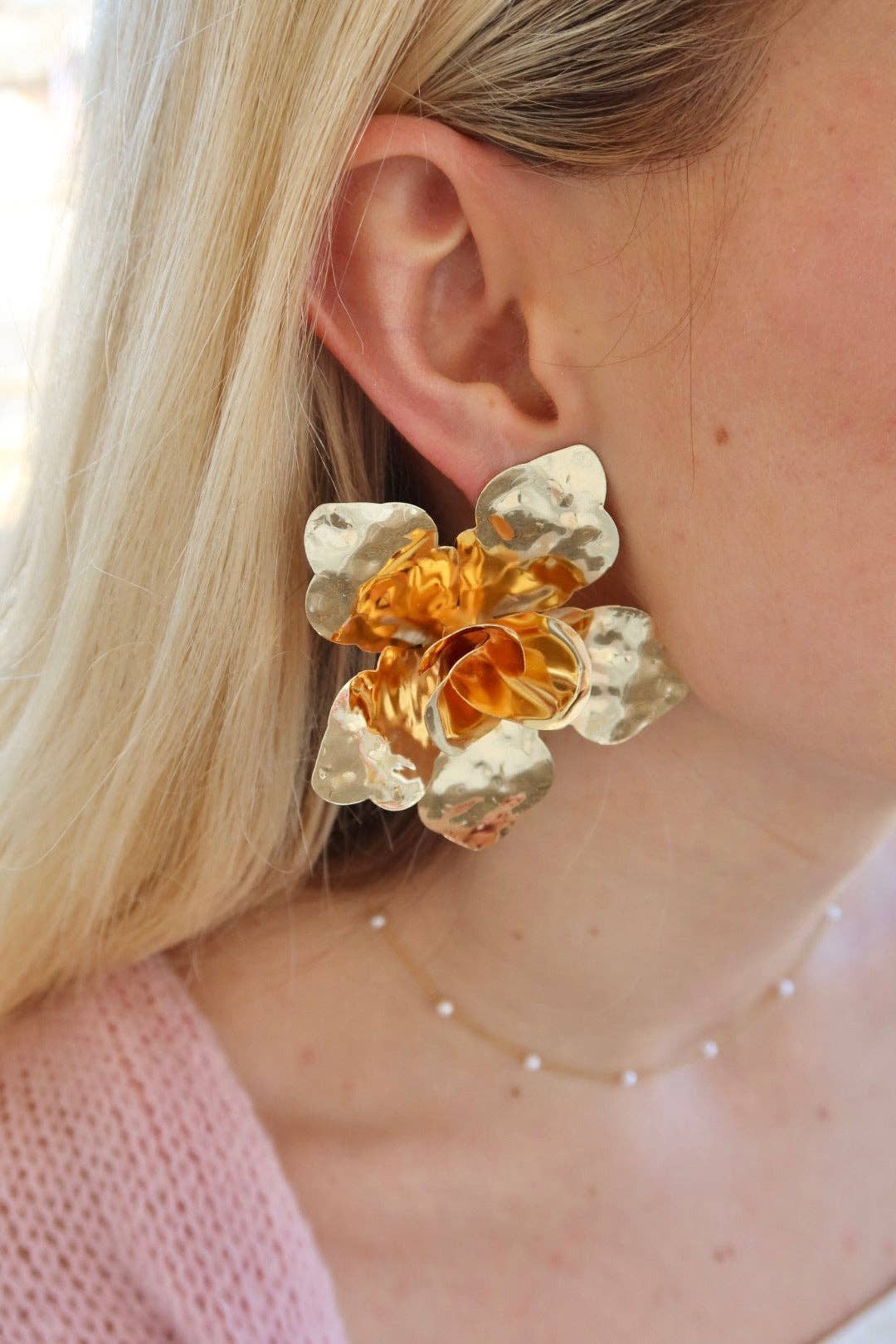 Maxine Statement Earrings - Gold - Surprise Lily