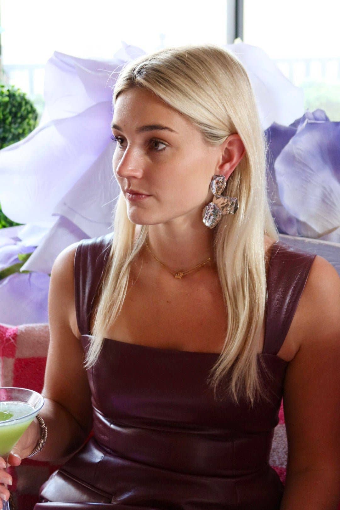 Eden Statement Earring - Silver - Surprise Lily