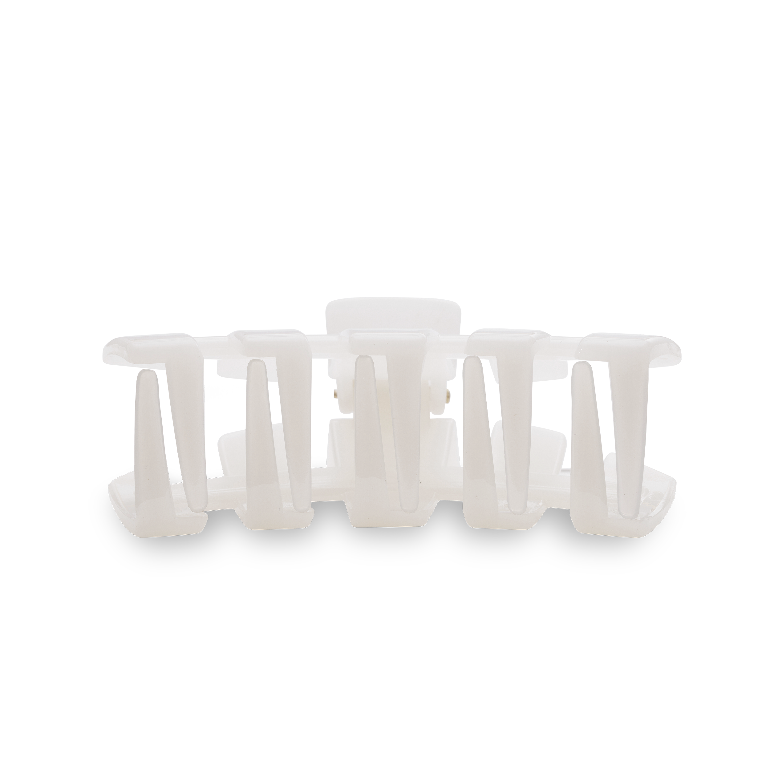 Classic Hair Clip | Med. | Coconut White