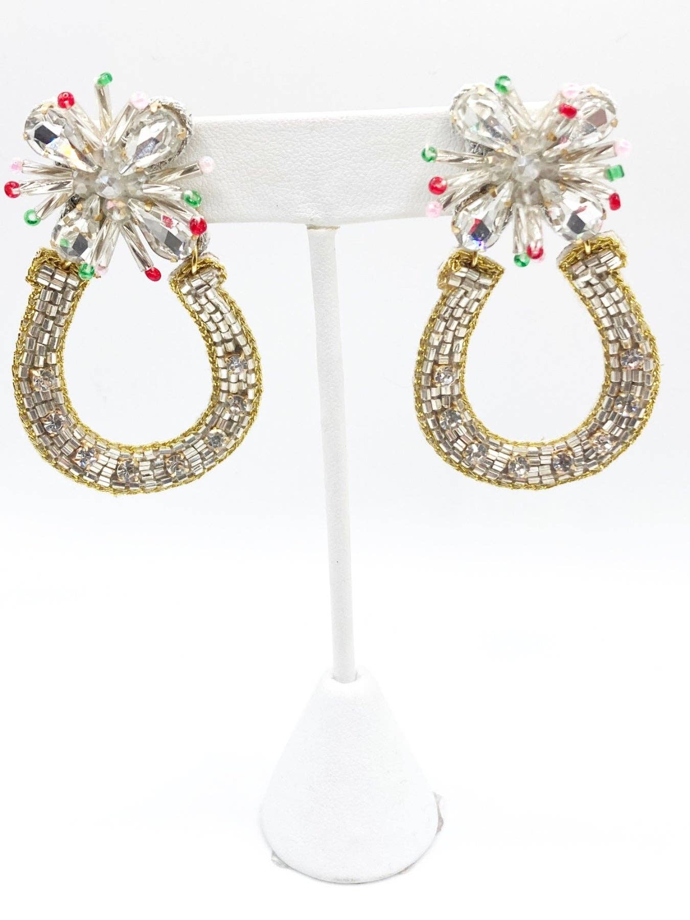 Derby Horseshoe Earrings