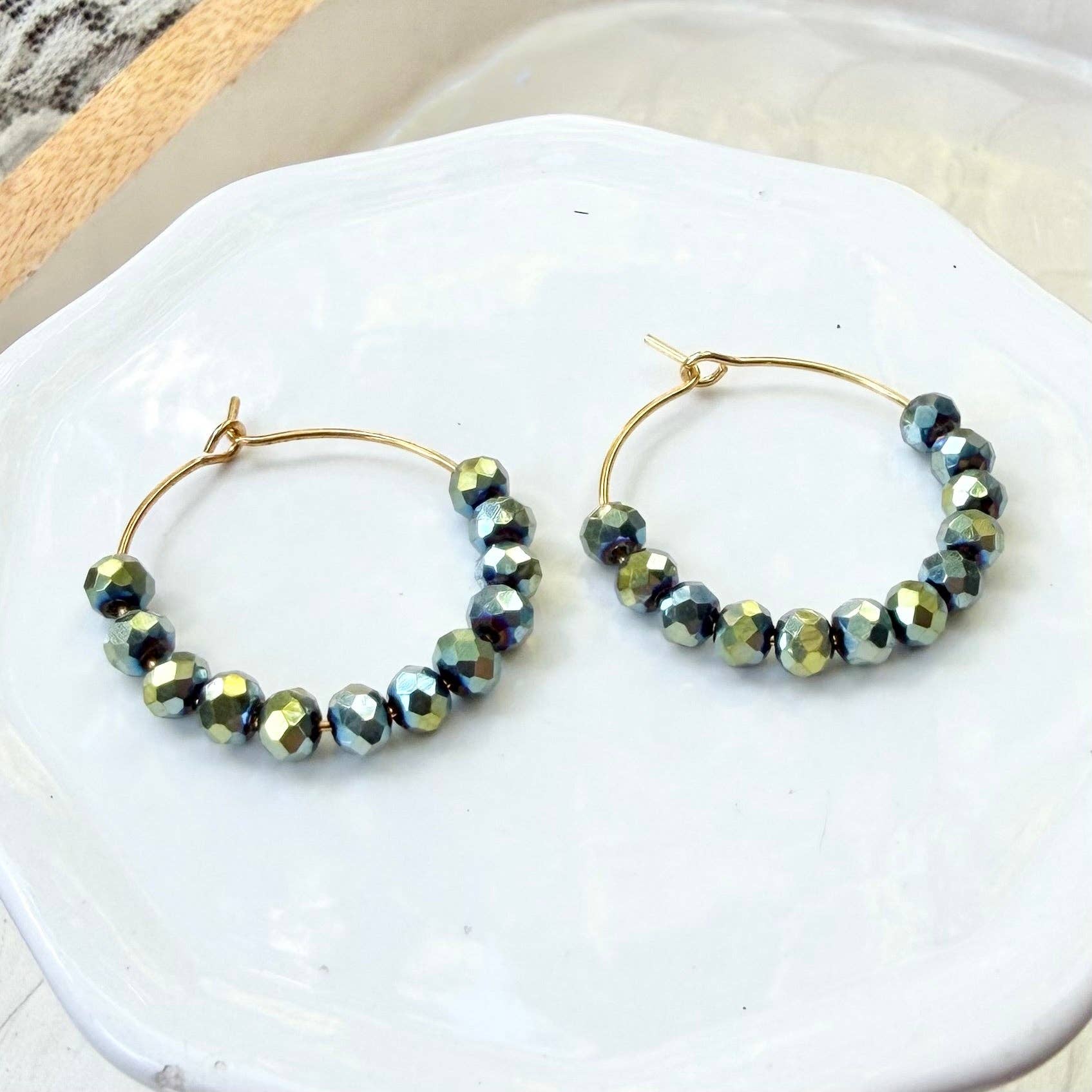 Malia | Iridescent Forest Green | Autumn - Surprise Lily