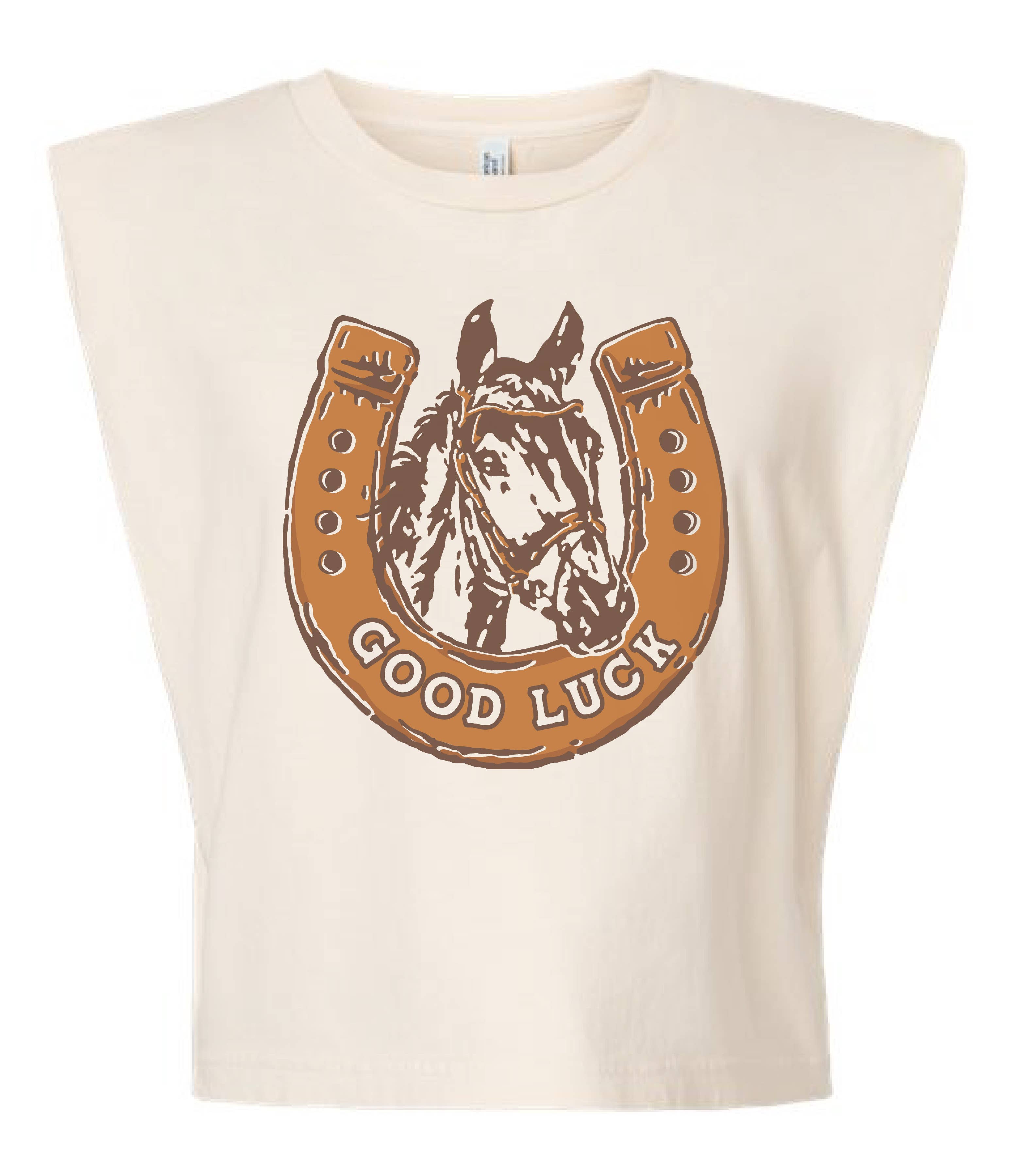 Good Luck Pony Boxy Tank - Surprise Lily