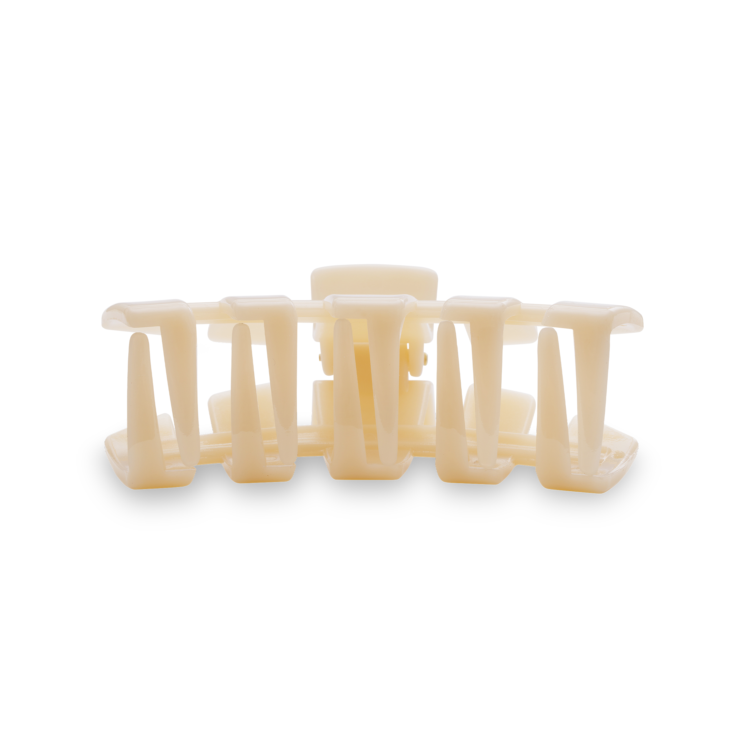 Classic Hair Clip | Med. | Almond Beige