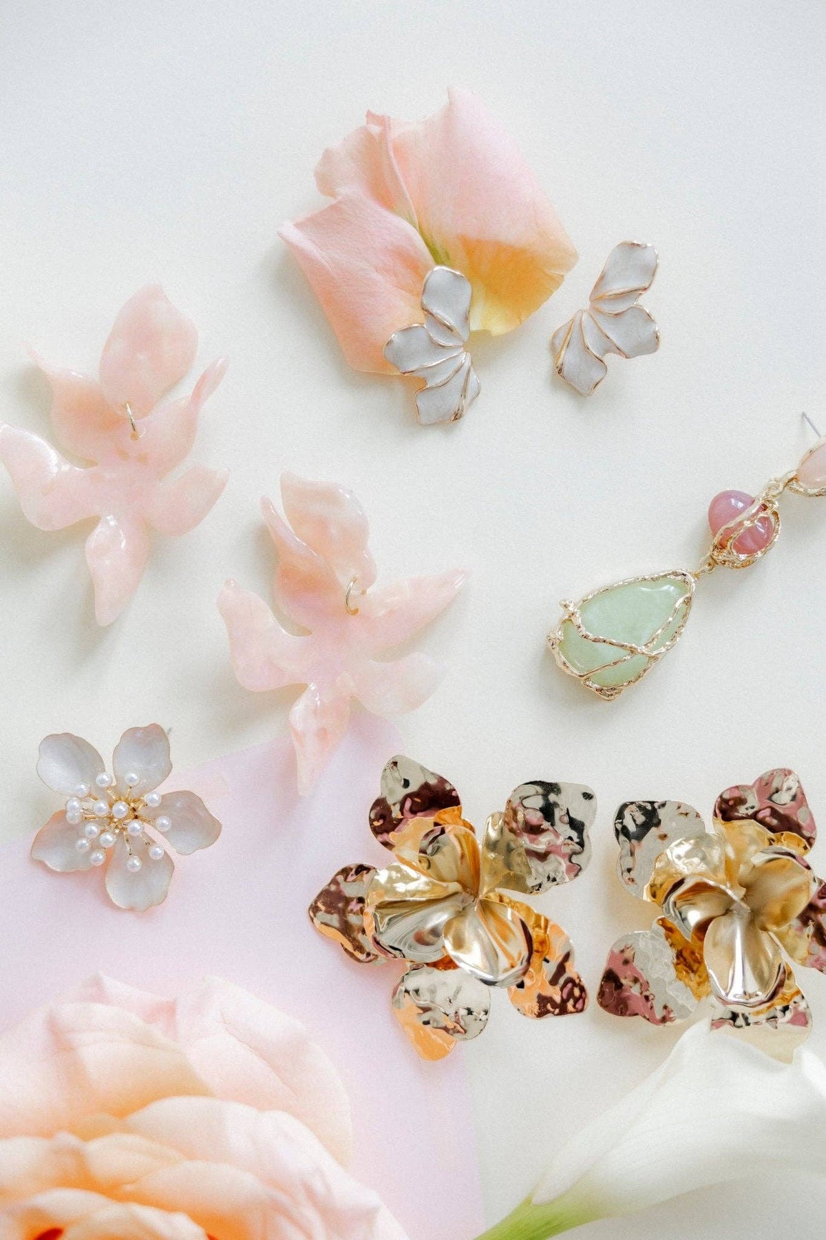 Maxine Statement Earrings - Gold - Surprise Lily