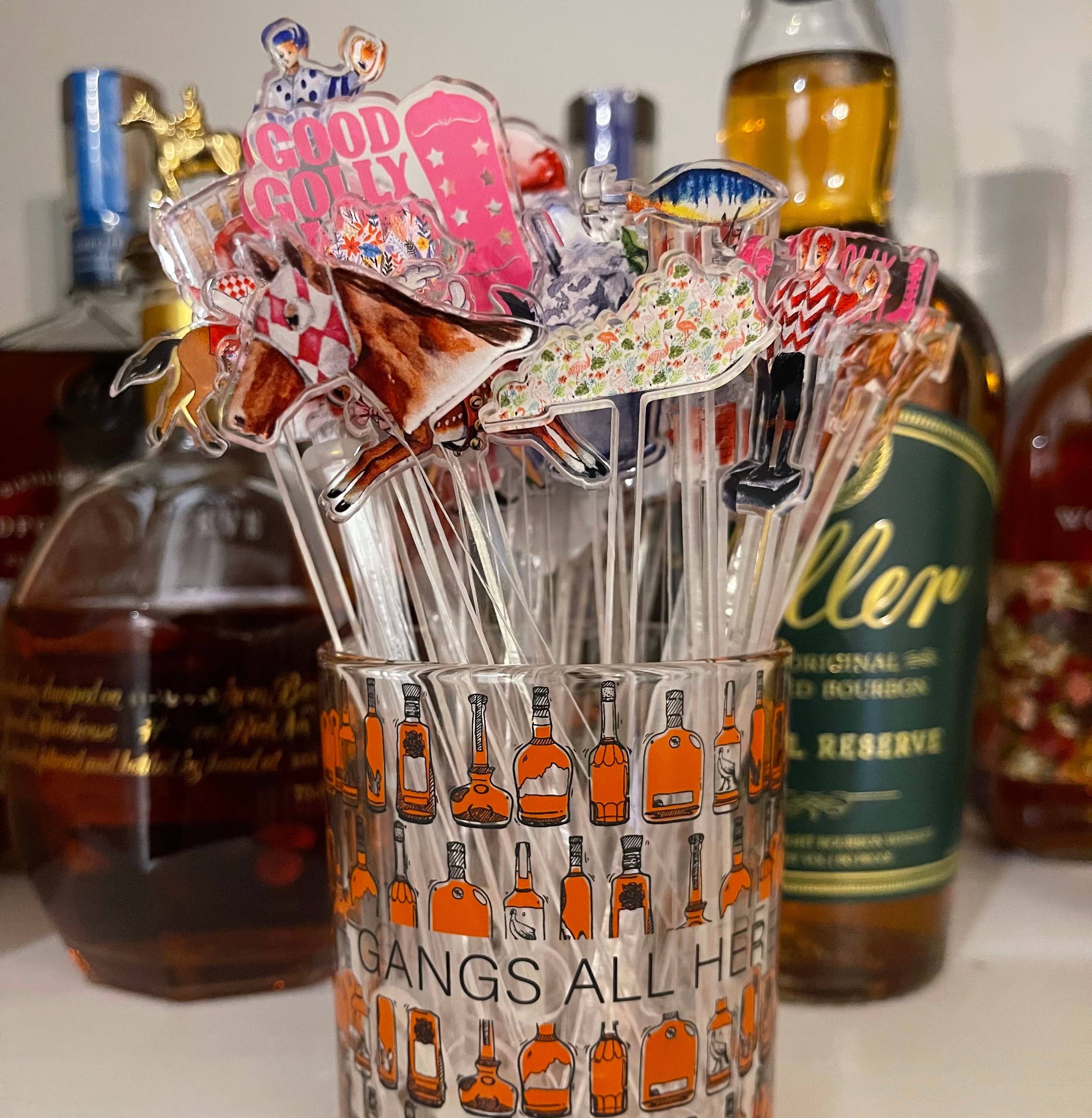 Old Fashioned Cocktail Stick Stirrer - Set of 6