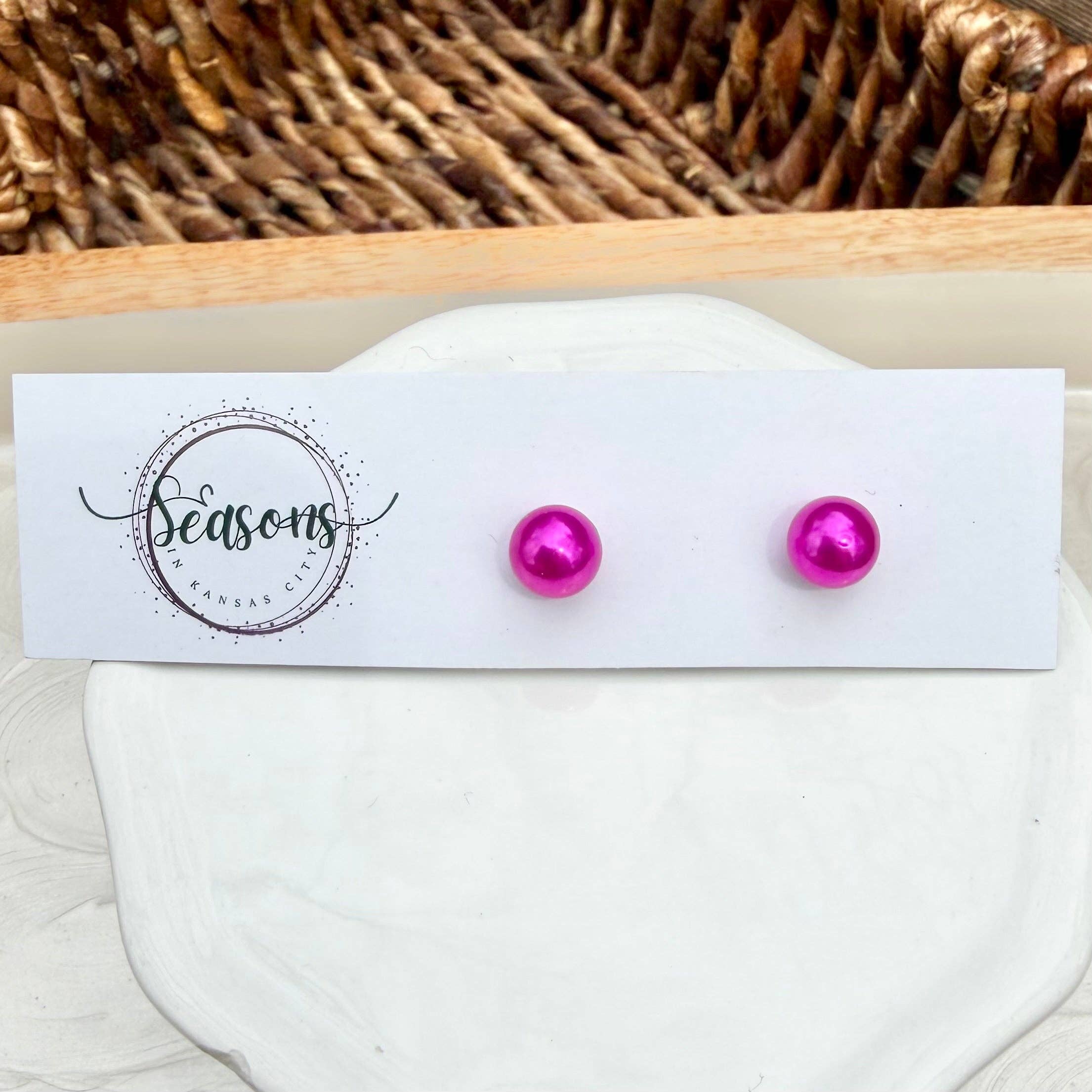 Dottie | Large Stud | All Seasons - Surprise Lily
