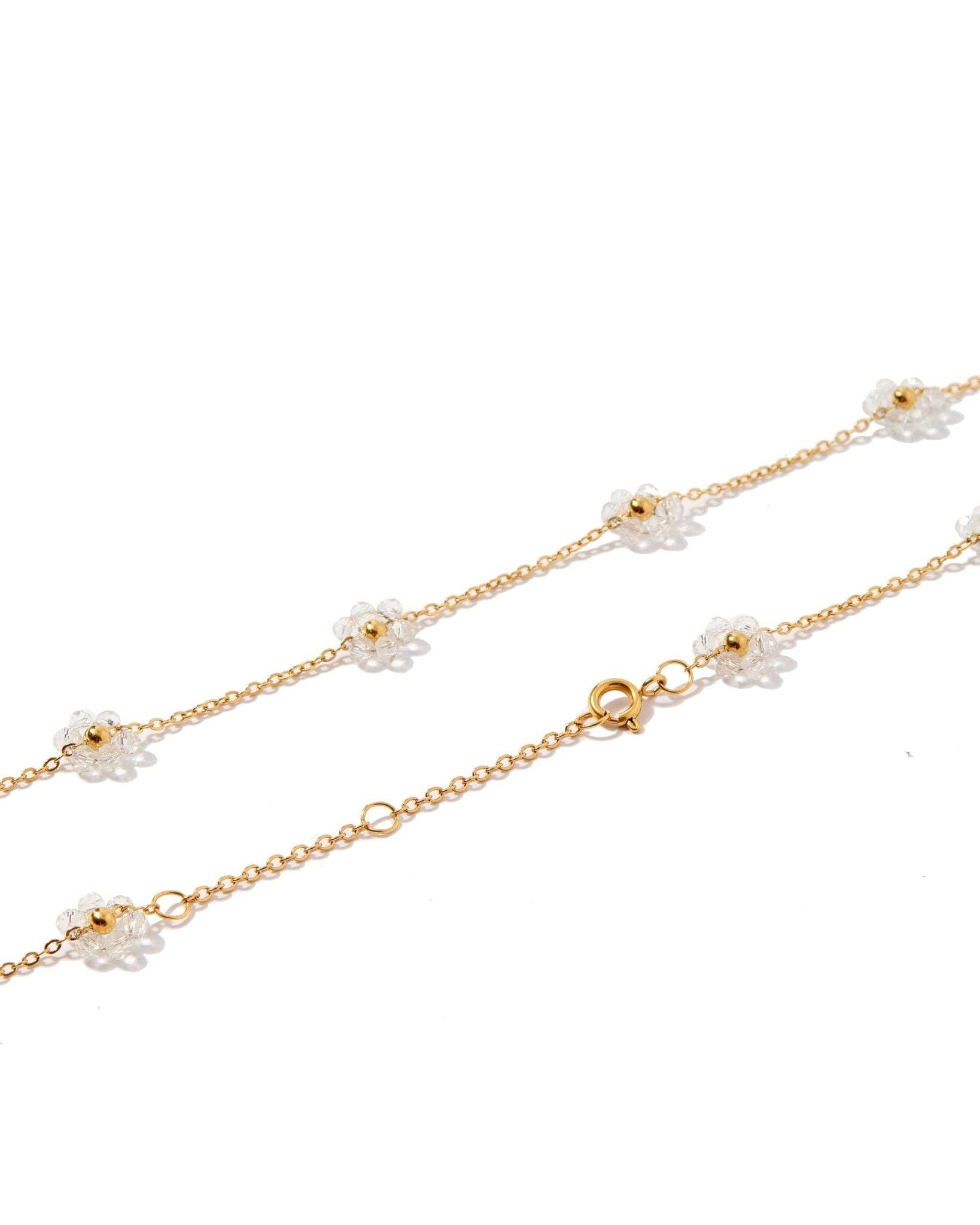 Necklace - Gracie Clear - Surprise Lily
