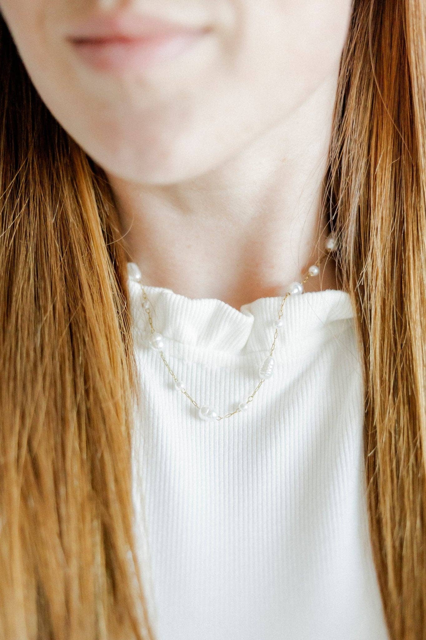 Necklace - Suri Pearl - Surprise Lily
