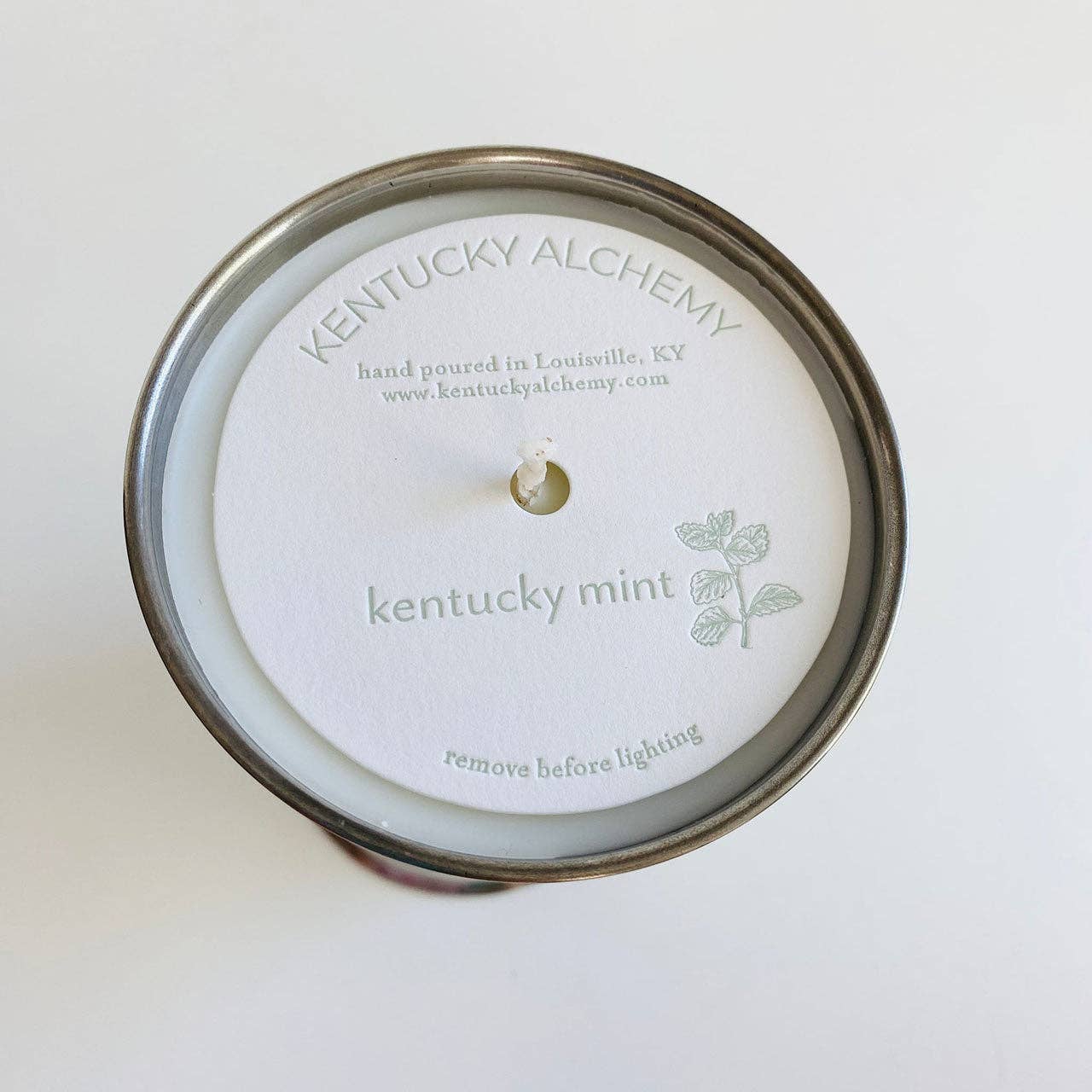 Kentucky Mint Candle in Julep Cup - 10oz