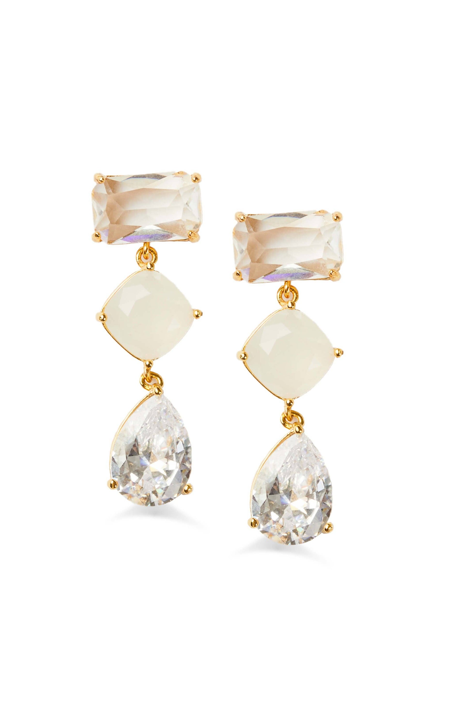 Skylar Crystal Drop Earring - Earrings - Surprise Lily