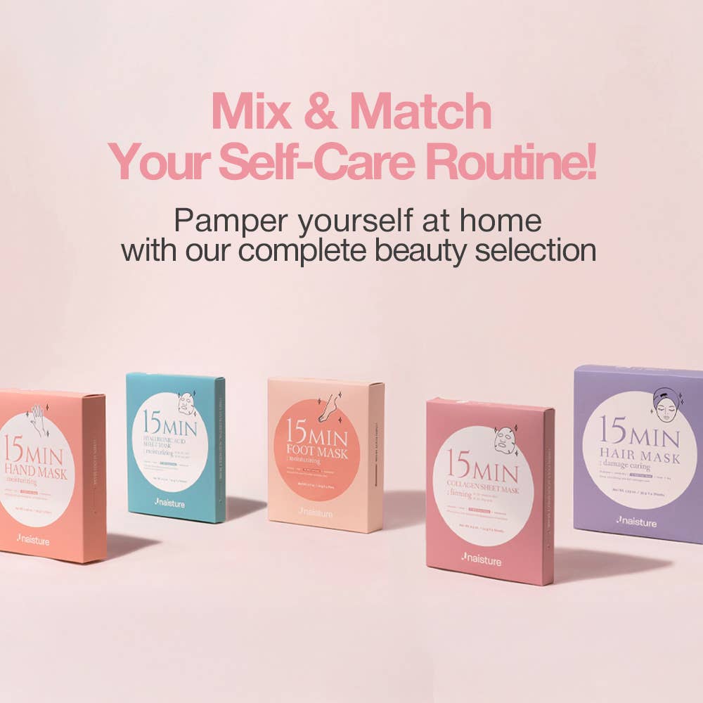 Firming & Hydrating 15 MIN Collagen Sheet Mask (5pc Box) - Surprise Lily