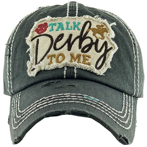 Talk Derby To Me Hat