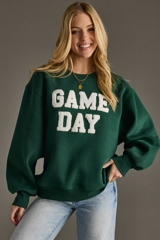 Green Game Day Sweatshirt