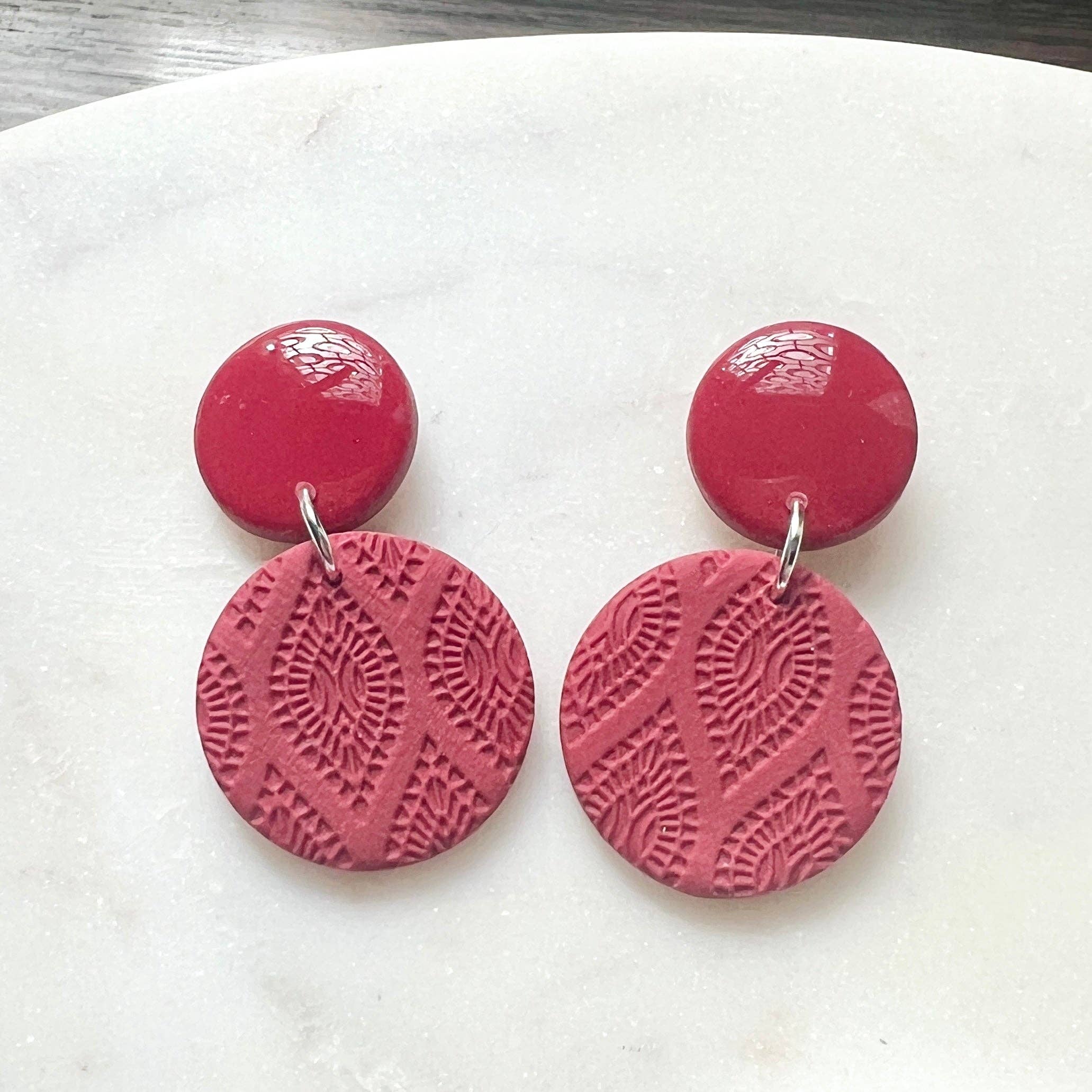 Harmony Earring: Amethyst - Summer - Surprise Lily