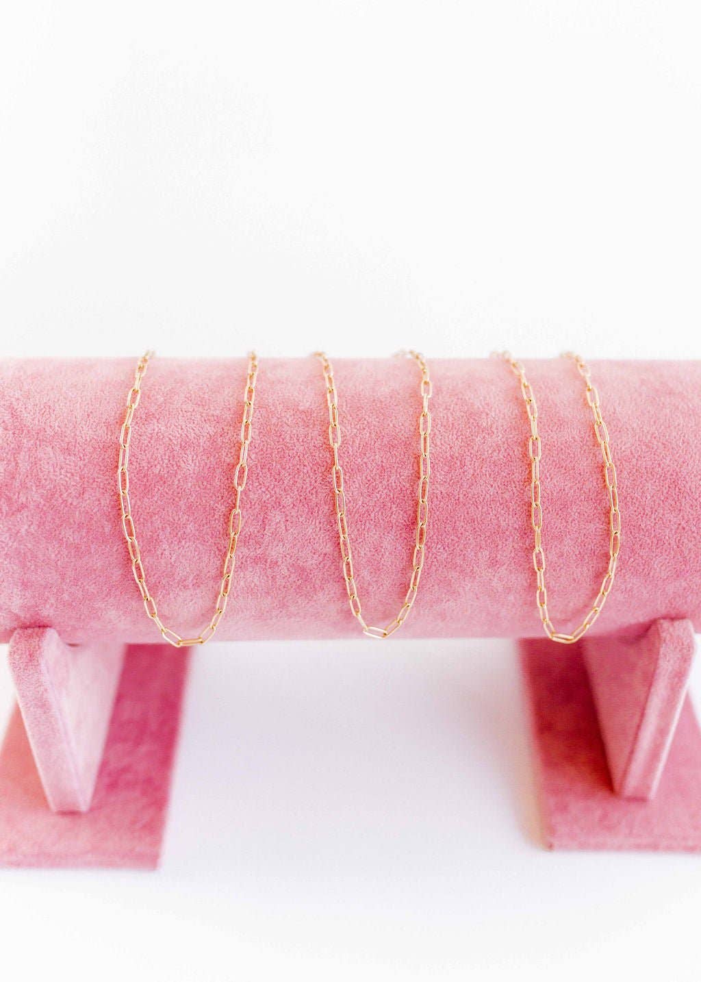 Necklace - Palmer Paperclip Gold - Surprise Lily