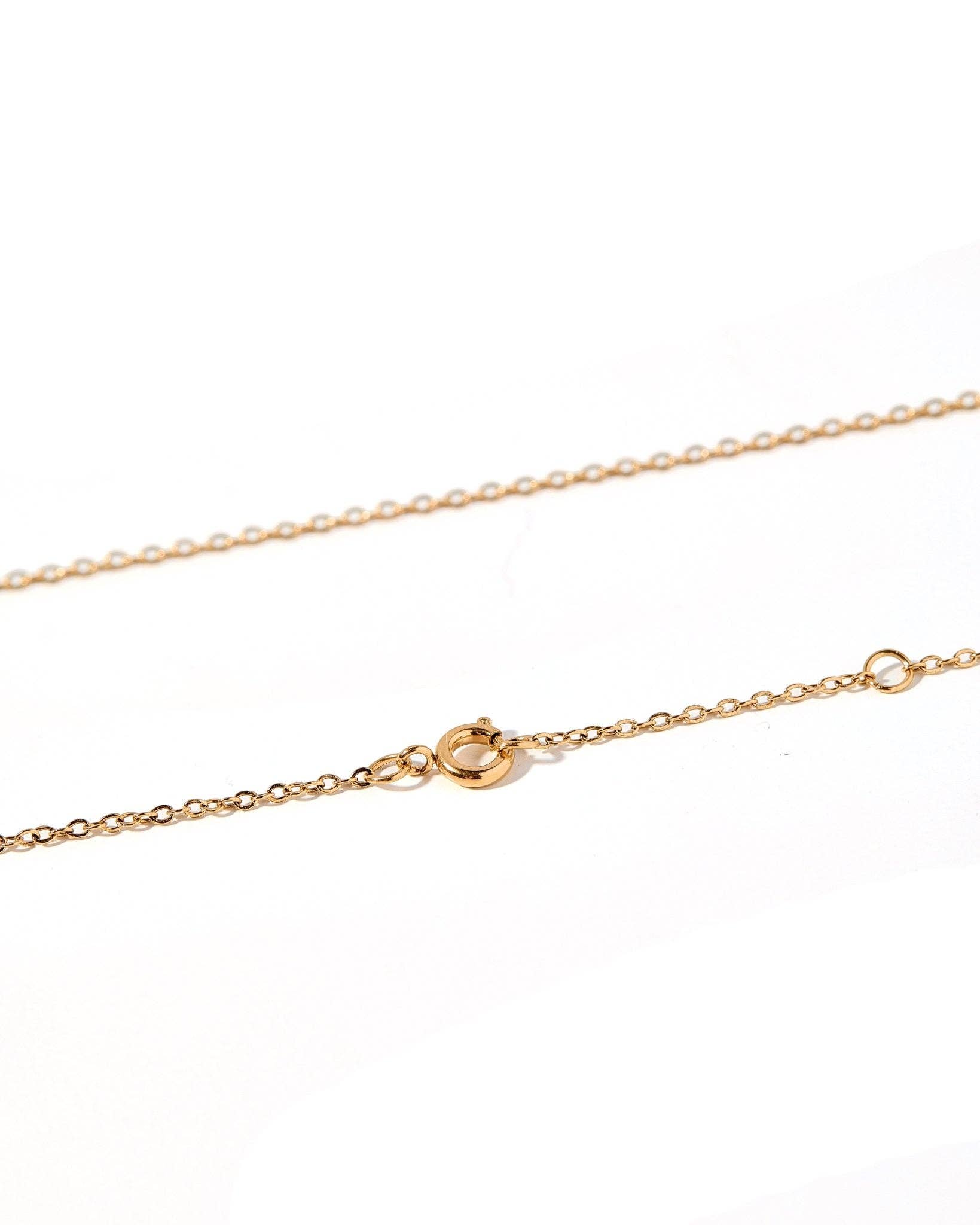 Necklace - Palmer Paperclip Gold - Surprise Lily