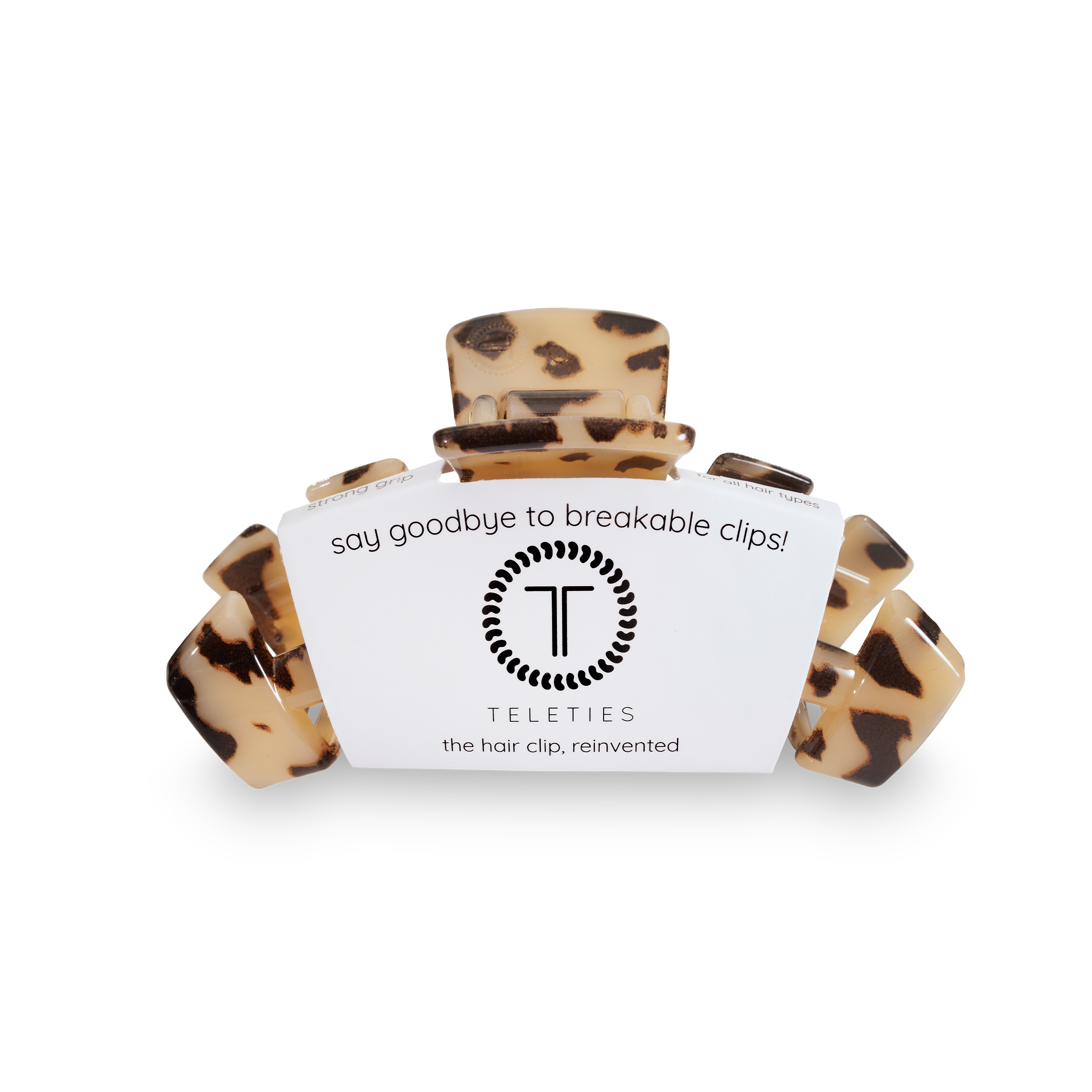 Classic Hair Clip | Med. | Blonde Tortoise