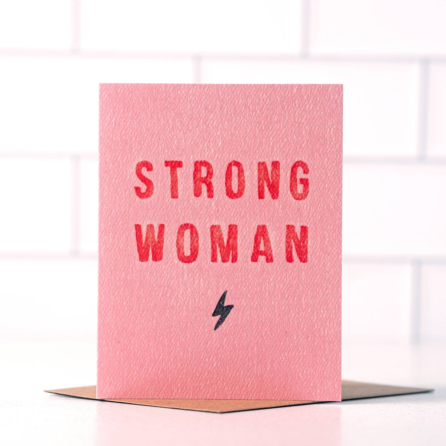 Strong Woman - Feminist Everyday Card