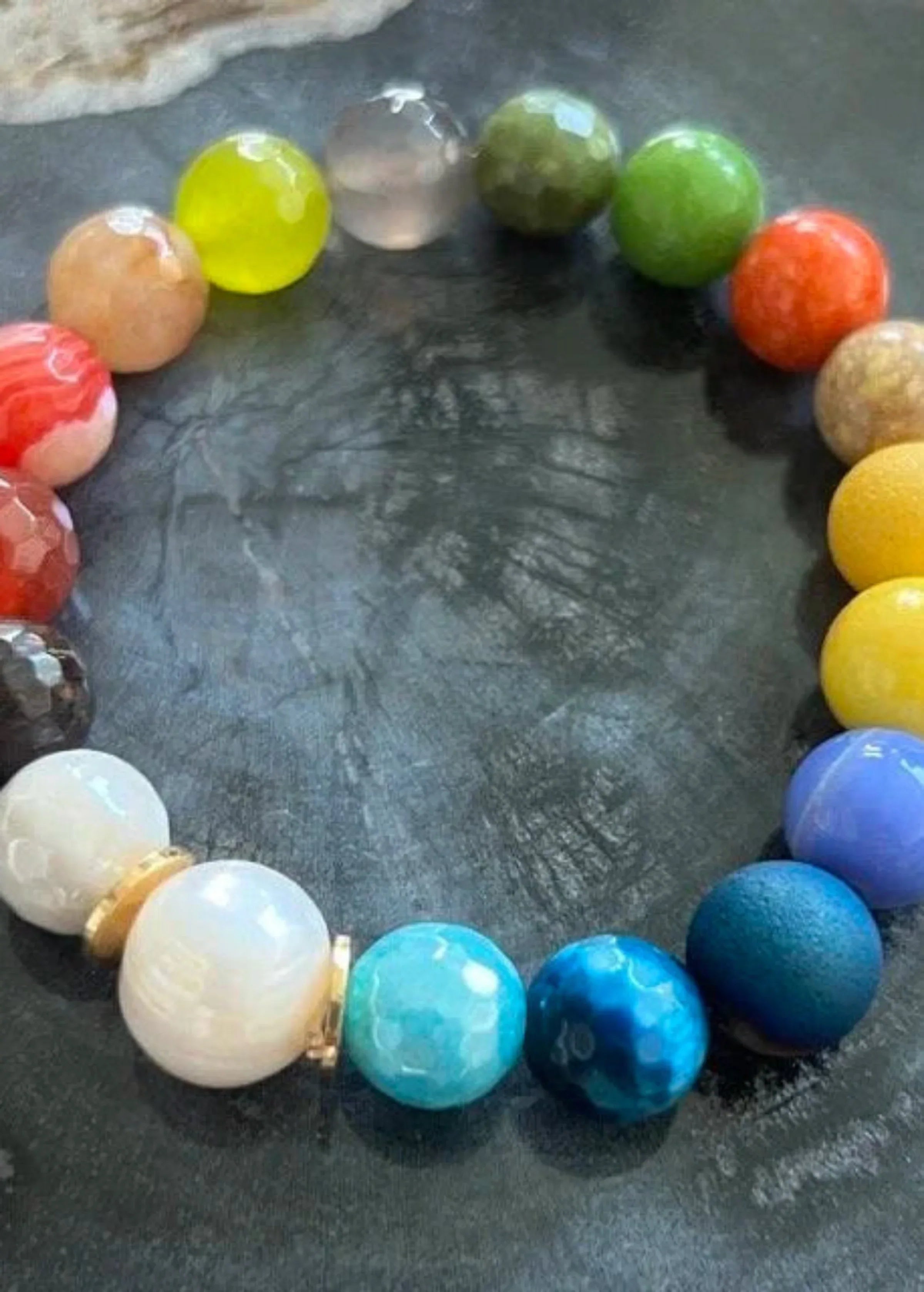 Cindy Borders Color Fan Bracelet - Autumn