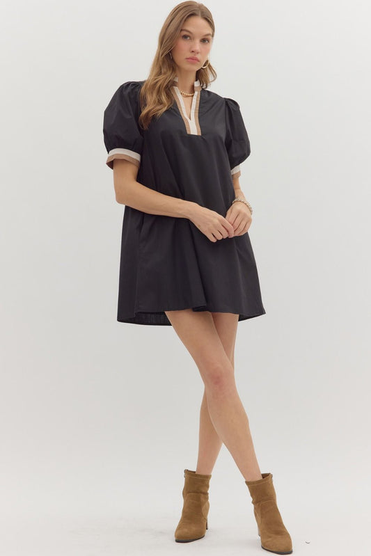 More than Basic Black Mini Dress