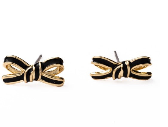 Earrings Luxe Bow Studs