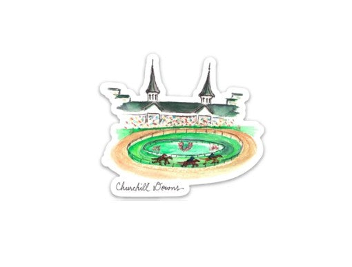 Churchill Downs Sticker