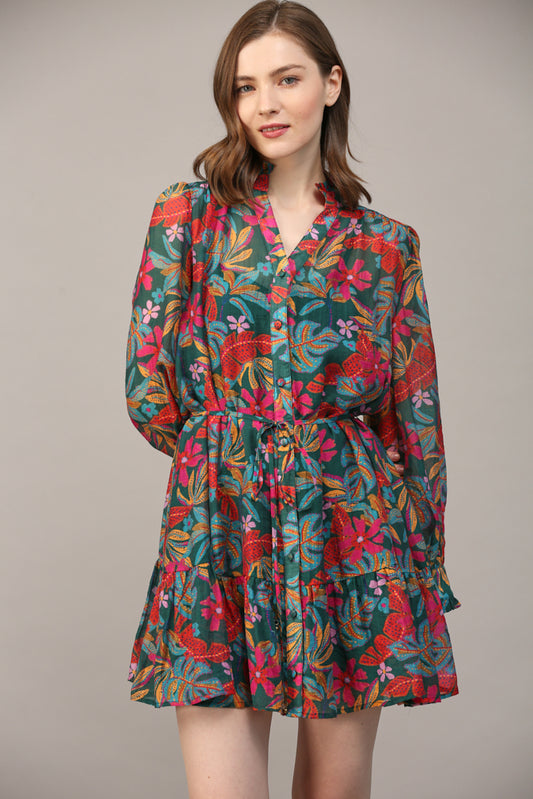 Debbie Long Sleeve Dress - Dress - Mini - Surprise Lily