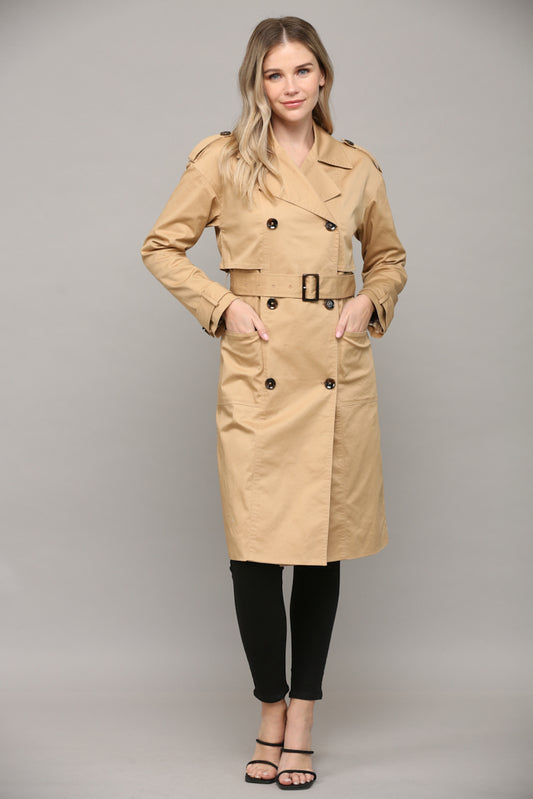 The classic spring trench coat is a must have in every wardrobe! 