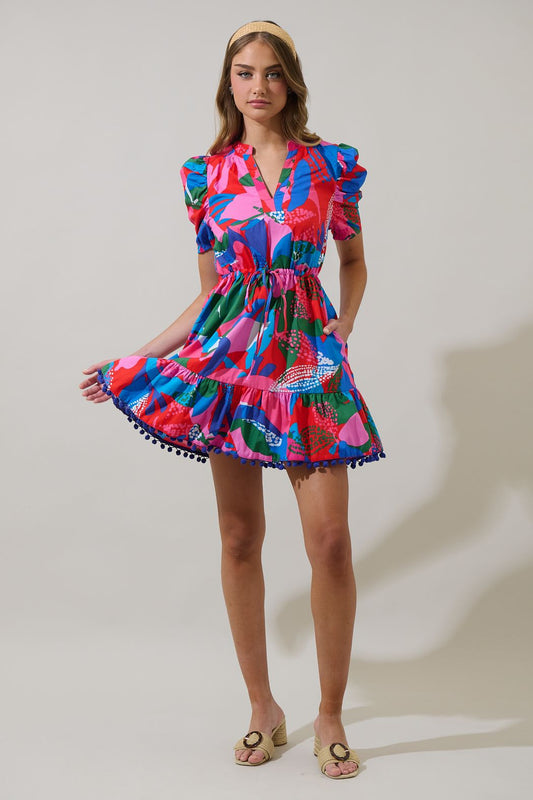 Georgia Floral Mini Dress