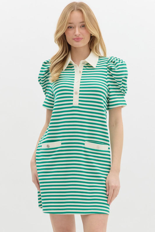 Ruthie Dress in Green