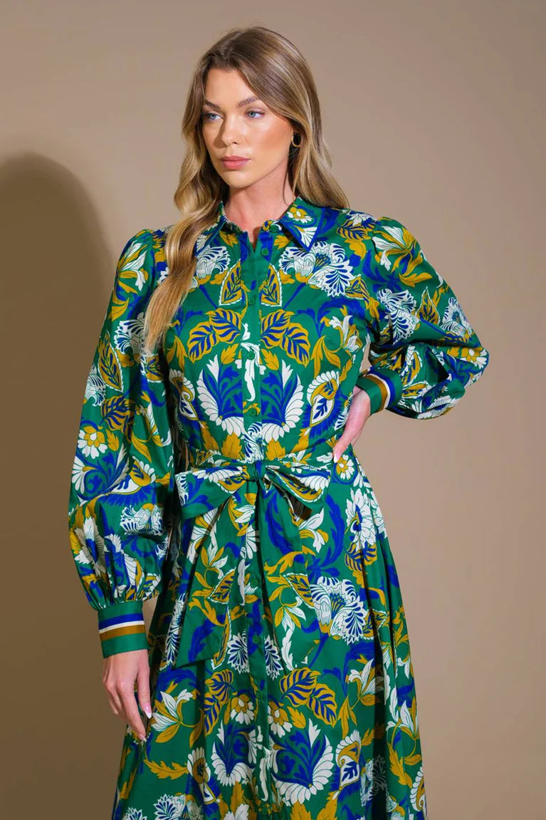 Gloria Midi Shirt Dress - Dress - Midi - Surprise Lily