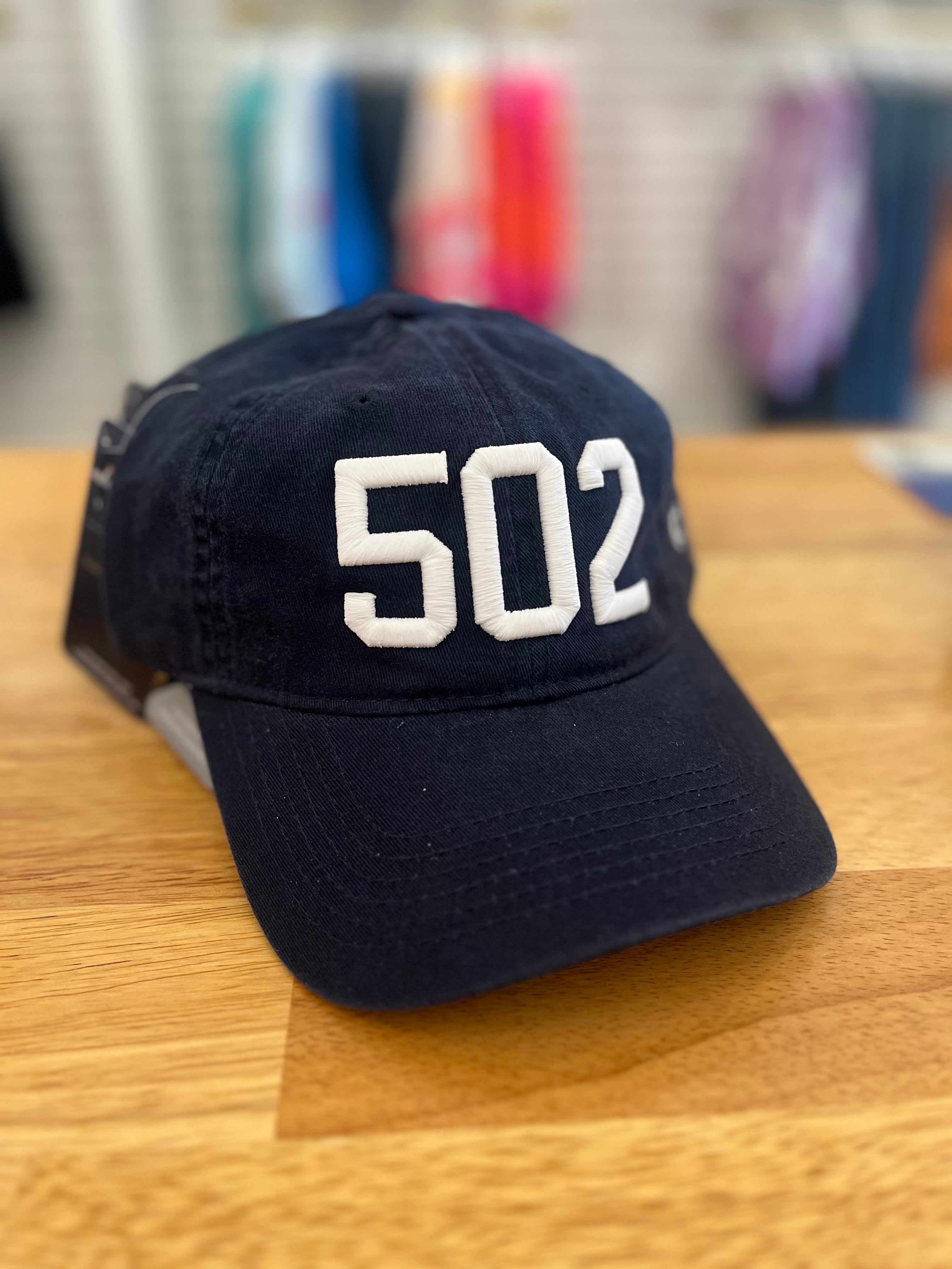 502 Embroidered Hat –  Navy