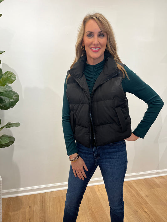 Victoria Black Vest