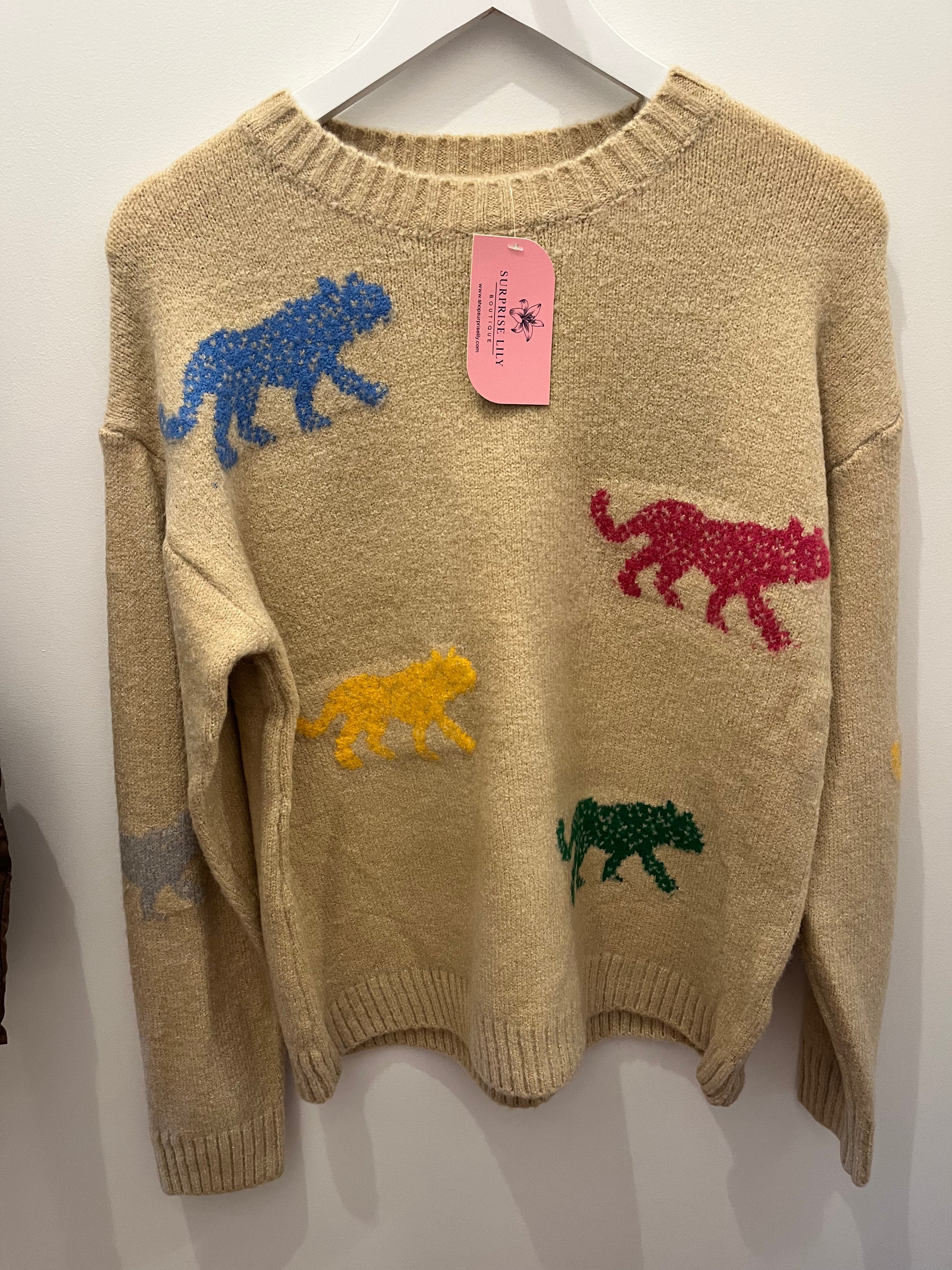 All the Rage Sweater In Beige