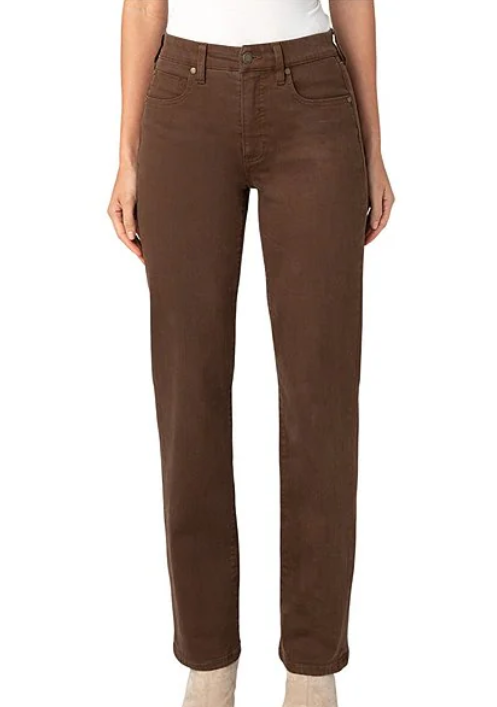Kennedy Straight Comfort Waist in Brown