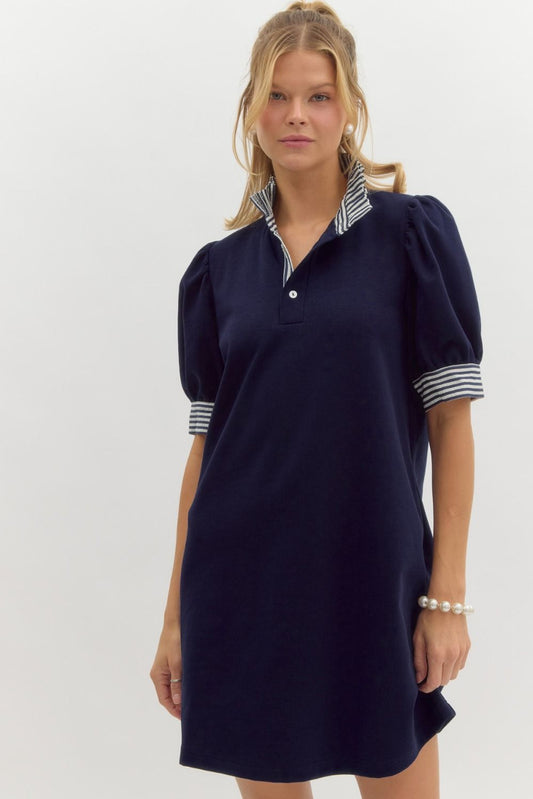 Nala Navy Dress